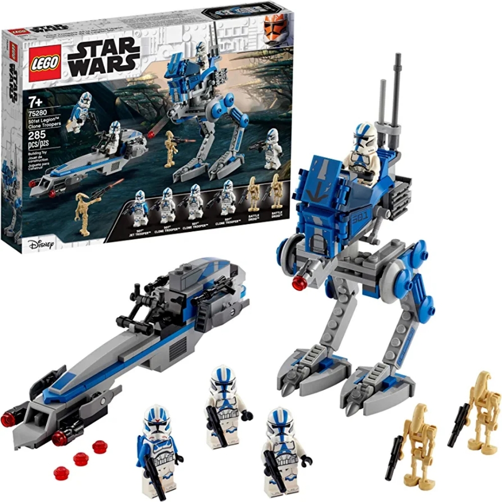 💥SOLD💥NEW SEALED Retired LEGO Star Wars 501st Legion Clone Troopers (75280) - Picture 1 of 3
